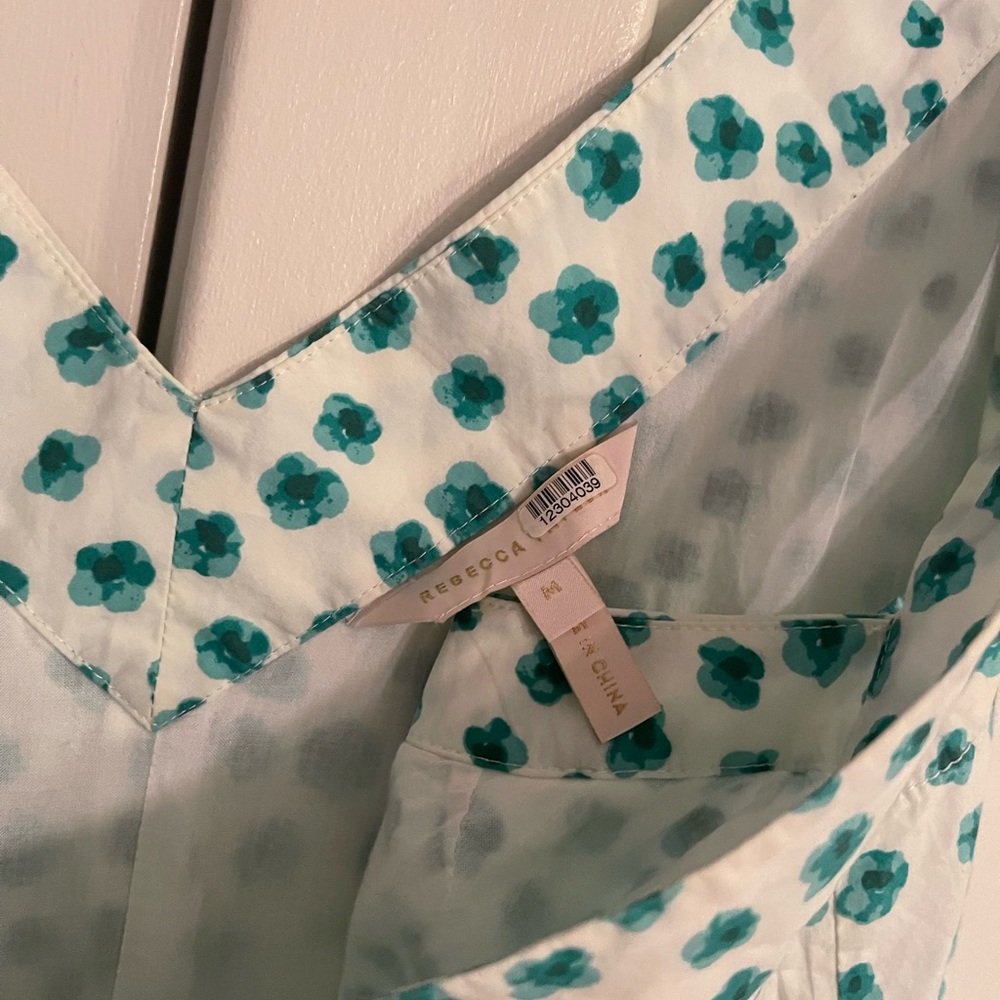 Rebecca Taylor EMERALD DRESS - Picture 2 of 3